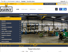 Tablet Screenshot of kwintgroep.nl